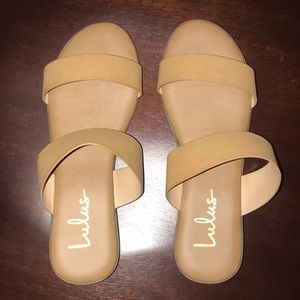 Cute sandals from Lulus!!